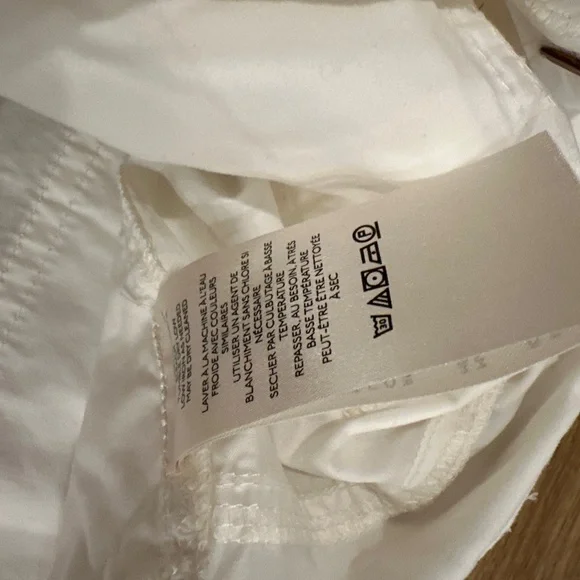 Free People White Wide-Leg Cargo Pants - Picture 10 of 15